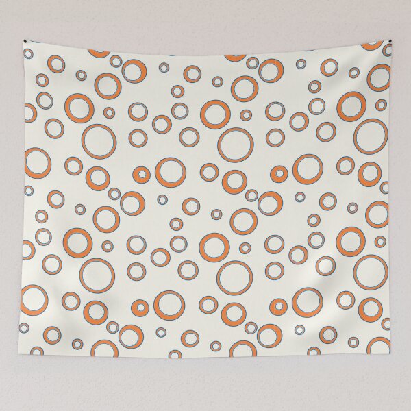 Item preview, Circles of Life - Orange Pattern designed and sold by kernowerno.