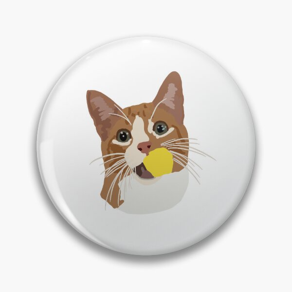 Item preview, Silly Kitty Cat with a Ball designed and sold by rachelfendt.