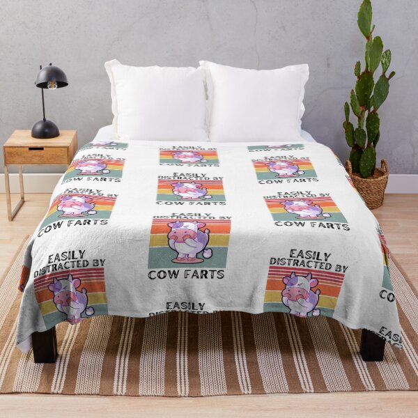 Item preview, Easily distracted by smelly cow farts designed and sold by FarmsteadAcers.