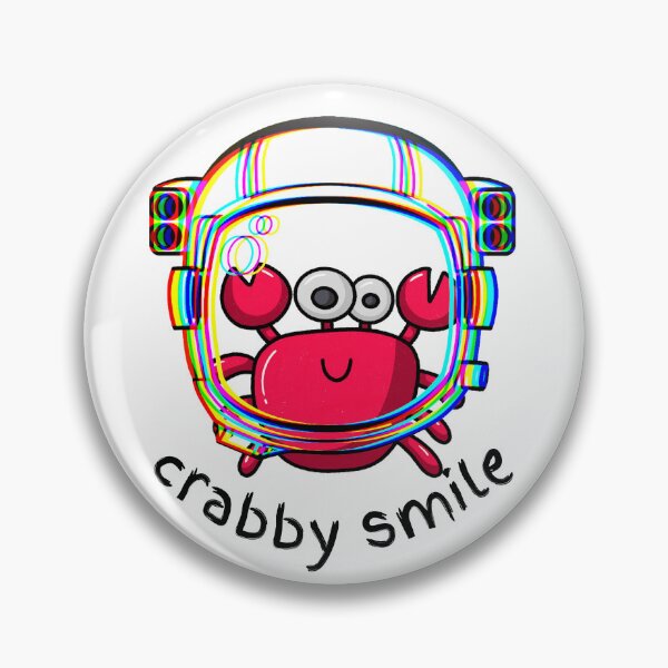 Item preview, Happy Crabby Smile Astronaut designed and sold by Nonshape.