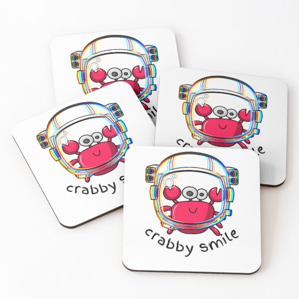 Item preview, Happy Crabby Smile Astronaut designed and sold by Nonshape.