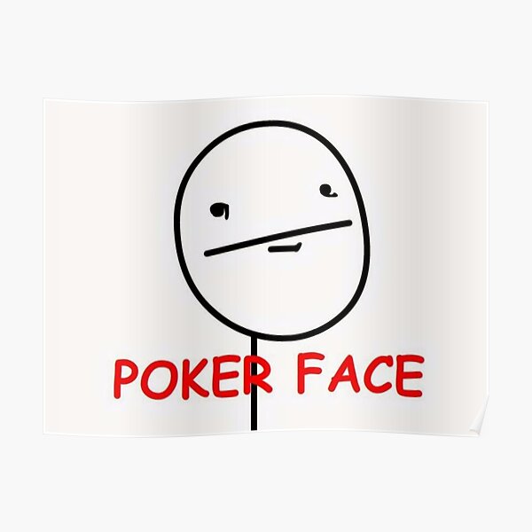 Poker Face Emoji Meaning