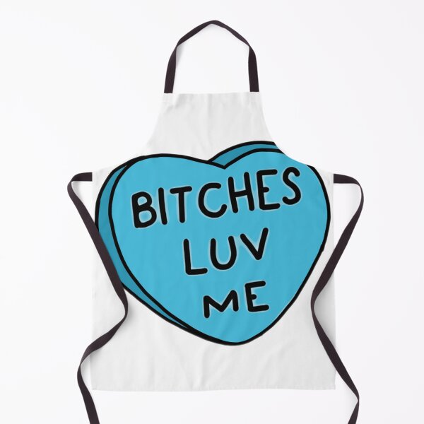 Item preview, B*tchs luv me, Valentine's candy heart designed and sold by Artistkhg.