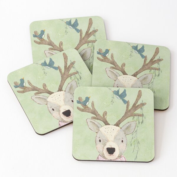 Item preview, Whimsy Deer designed and sold by dewdabbledesign.