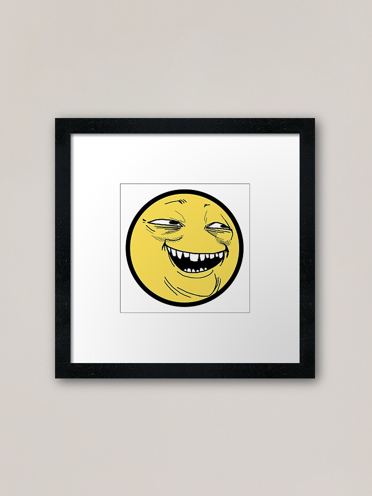 Top LEL Troll Face Poster for Sale by lolhammer