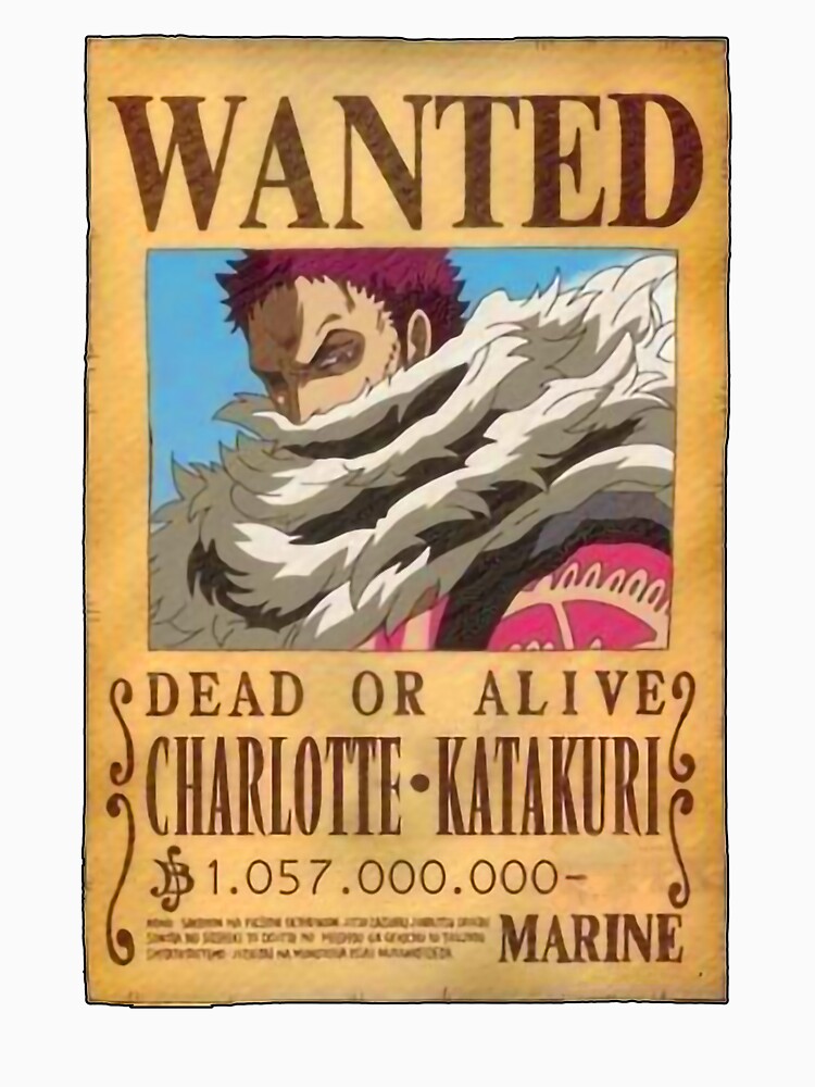 One Piece Wanted Poster - KATAKURI Jigsaw Puzzle by Niklas