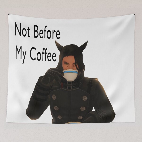 Item preview, FFXIV - Miqote Coffee designed and sold by BlackKatSales.