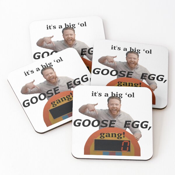 Item preview, "It's a big 'ol goose egg, gang!" designed and sold by GardenGrotesque.