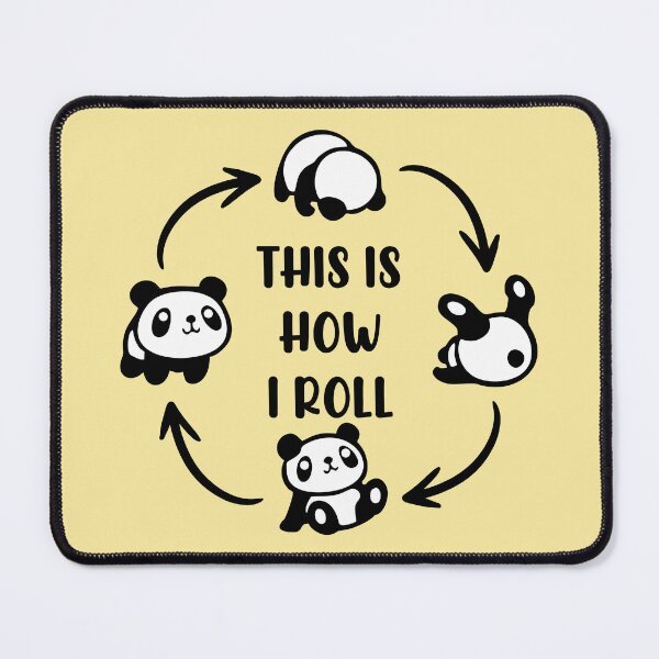Item preview, This is How I Roll - Funny Panda designed and sold by Asdella.