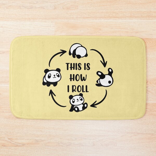 Item preview, This is How I Roll - Funny Panda designed and sold by Asdella.