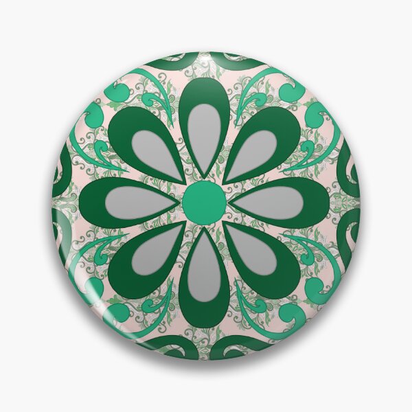 Item preview, Green Repeat Pattern - Floral  designed and sold by SemDesigns1.