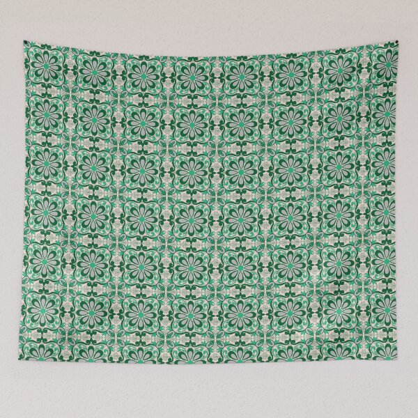 Item preview, Green Repeat Pattern - Floral  designed and sold by SemDesigns1.