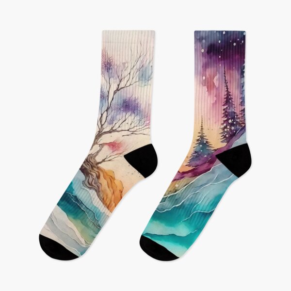 Item preview, Magical Landscape Watercolor, Fantasy Abstract designed and sold by Orianah.