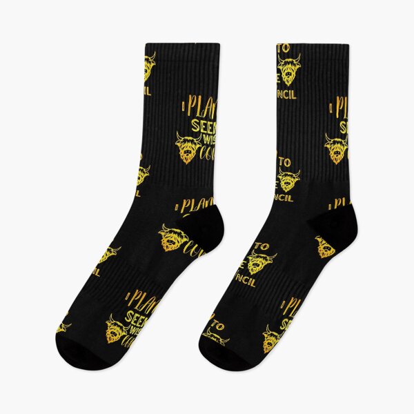 Item preview, Yellow version of I plan to seek wise Council "Cowncil" Funny cow puns designed and sold by FarmsteadAcers.