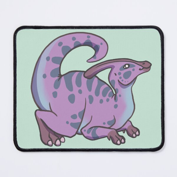 Item preview, Parasaurolophus Dinosaur Purple designed and sold by ArtMongoose.