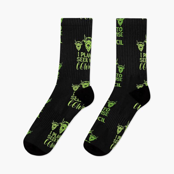 Item preview, Green version of I plan to seek wise Council "Cowncil" Funny cow puns designed and sold by FarmsteadAcers.