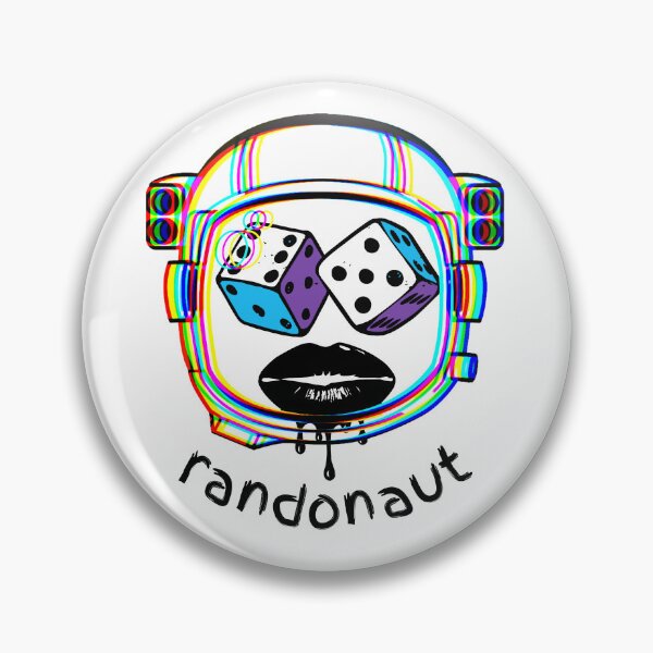 Item preview, Randonaut Astronauts Leave Everything to Chance designed and sold by Nonshape.