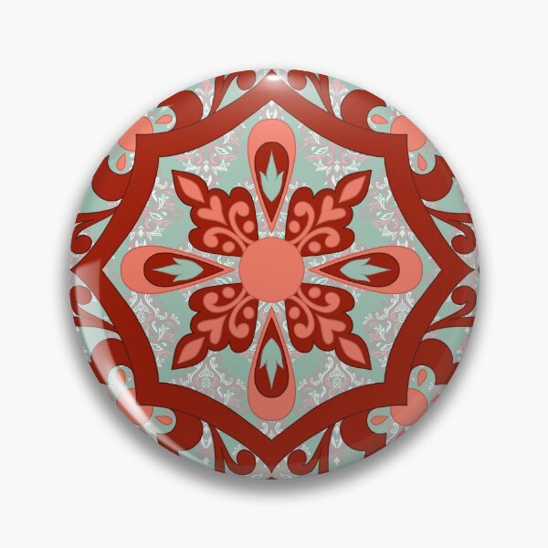 Item preview, Red Repeat Pattern - Floral  designed and sold by SemDesigns1.