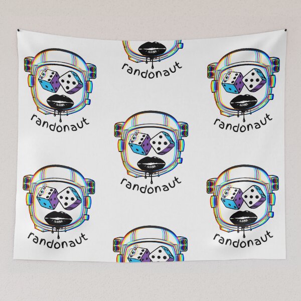 Item preview, Randonaut Astronauts Leave Everything to Chance designed and sold by Nonshape.