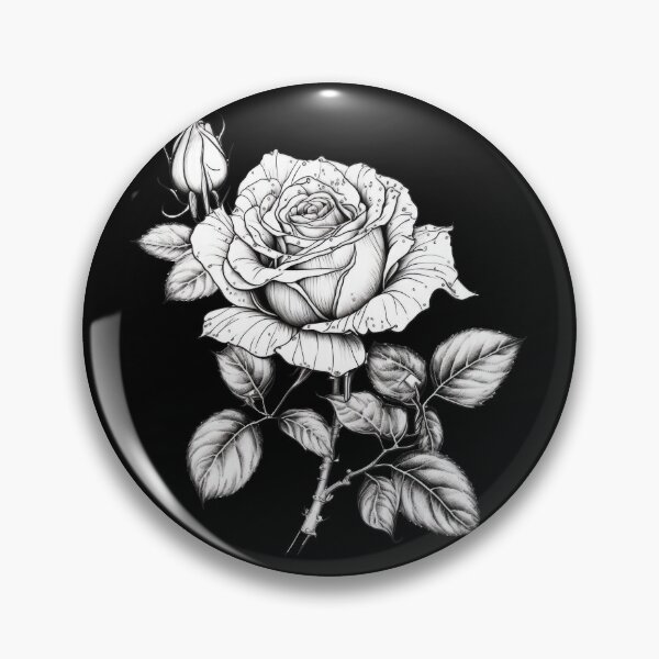 Item preview, Rose Outline designed and sold by duke818.