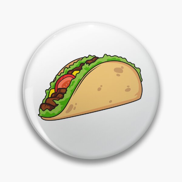 Item preview, Taco cartoon illustration designed and sold by Misscartoon.