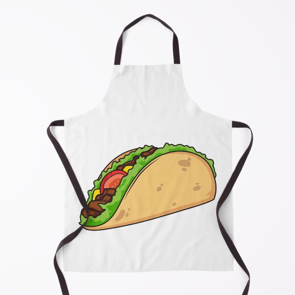 Item preview, Taco cartoon illustration designed and sold by Misscartoon.