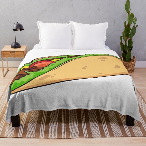 Item preview, Taco cartoon illustration designed and sold by Misscartoon.