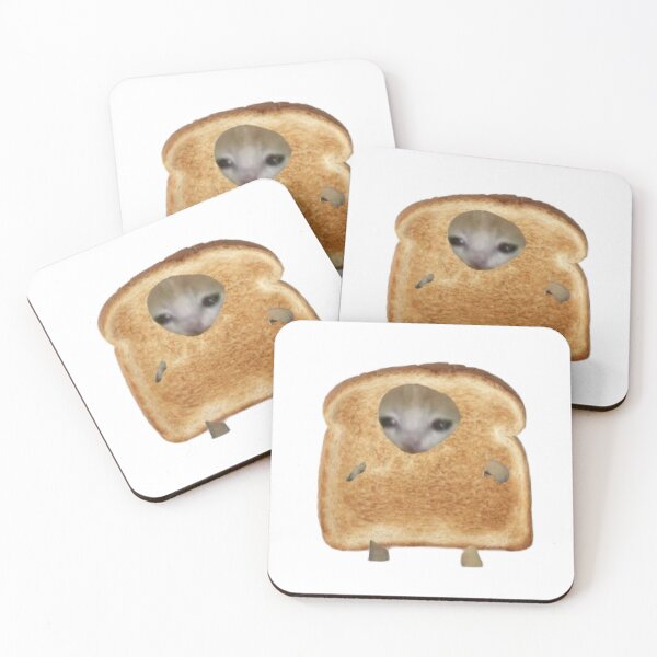Item preview, Toast cat designed and sold by CoolMeowCat.