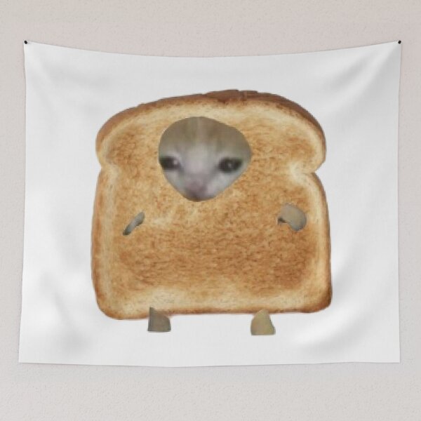 Item preview, Toast cat designed and sold by CoolMeowCat.