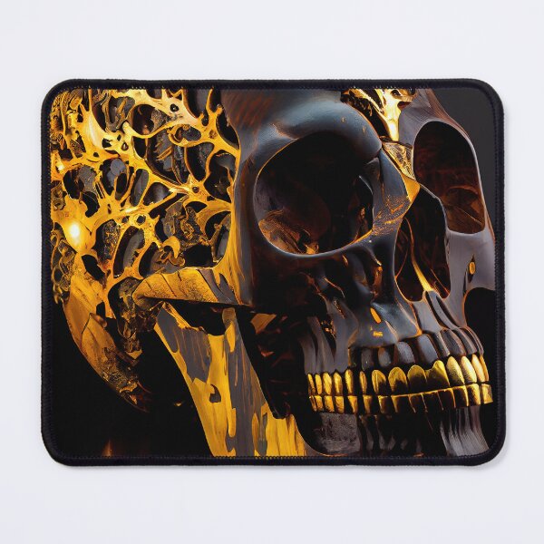 Item preview, Wooden Skull Reflection designed and sold by OccultDreams.