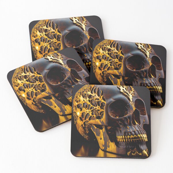 Item preview, Wooden Skull Reflection designed and sold by OccultDreams.
