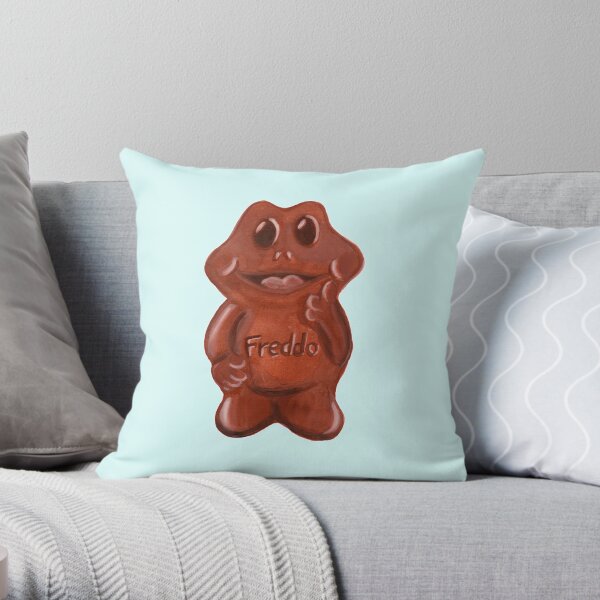 Freddo Frog Throw Pillow