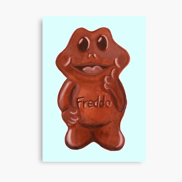 Freddo Frog Canvas Print