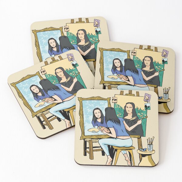 Item preview, Autorretrato de Mona Lisa designed and sold by popularthreadz.