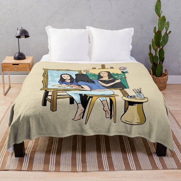 Item preview, Mona Lisa Self Portrait designed and sold by popularthreadz.