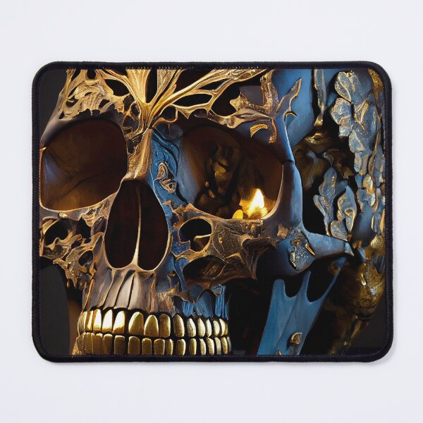 Item preview, Wooden Skull (Variation) designed and sold by OccultDreams.