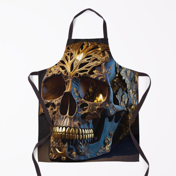 Item preview, Wooden Skull (Variation) designed and sold by OccultDreams.