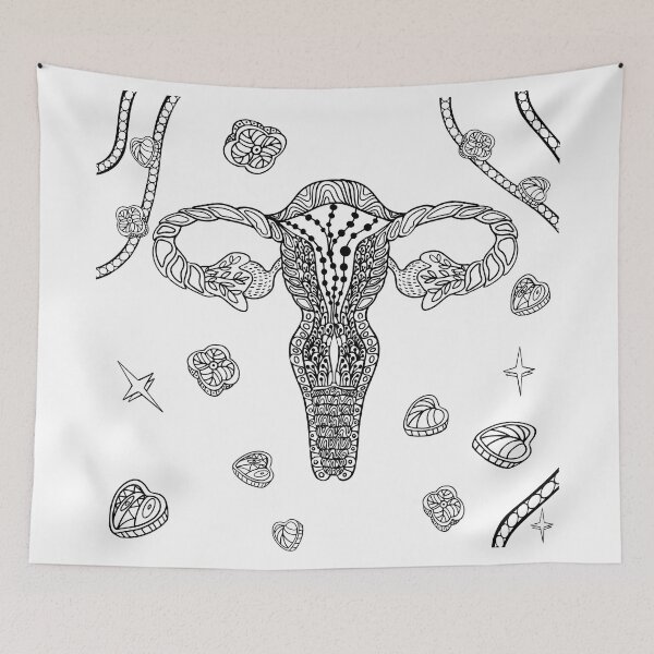 Item preview, Female genital organ, vagina. Sexual anatomy, reproductive organs designed and sold by Anastasiia Yurevych.