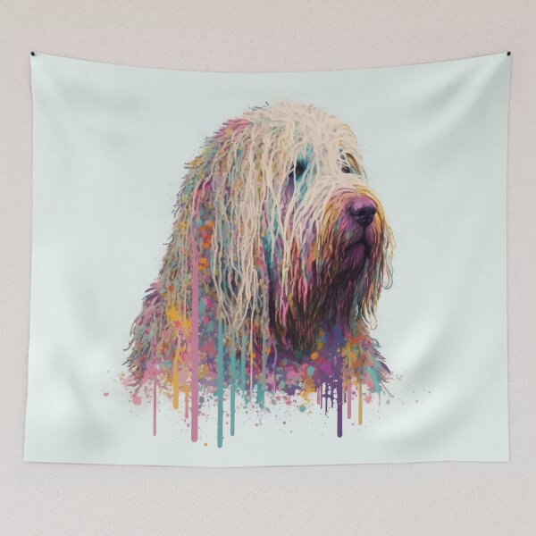 Item preview, Komondor Dog I designed and sold by Marjoke de Jong.