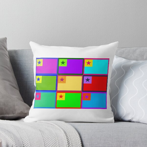 Item preview, Esperanto Flag Andy Warhol Style designed and sold by Esperanta Arto.