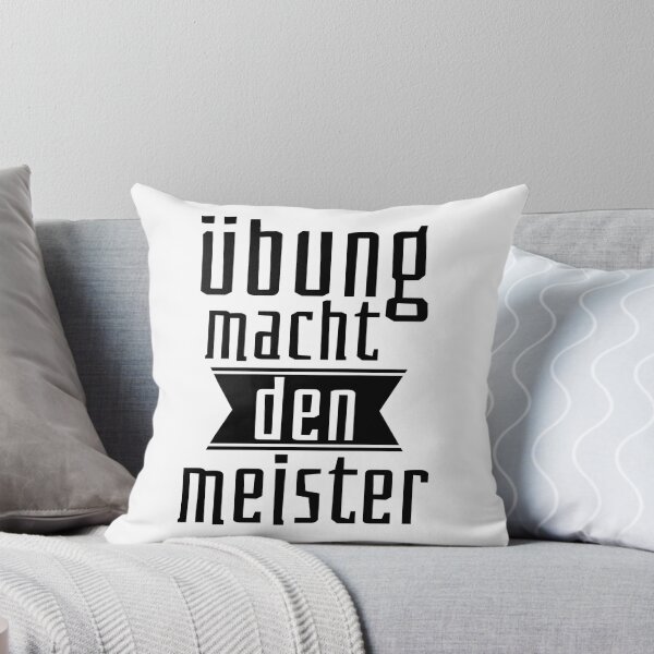 Item preview, Übung Macht Den Meister designed and sold by FierNur.