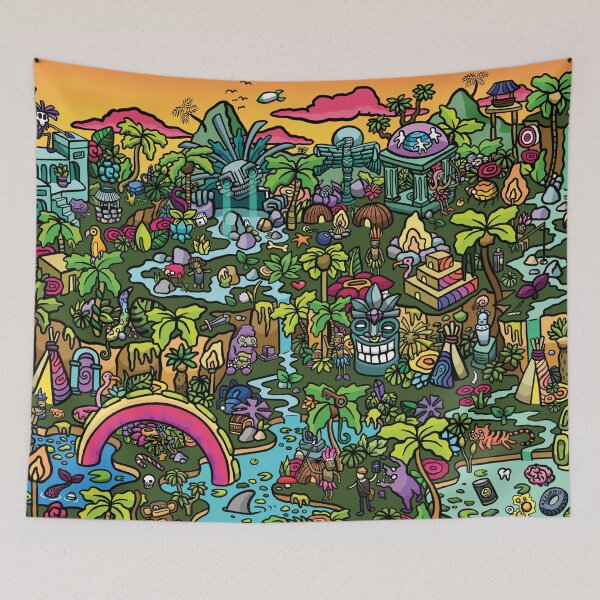 Item preview, ORIGINAL FLAVOURED: SHAMAN'S JUNGLE designed and sold by azzurroarts.