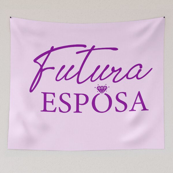 Item preview, Futura Esposa - Diseño de futura esposa para novias españolas - color de boda lavanda designed and sold by ALLURE-minimal.
