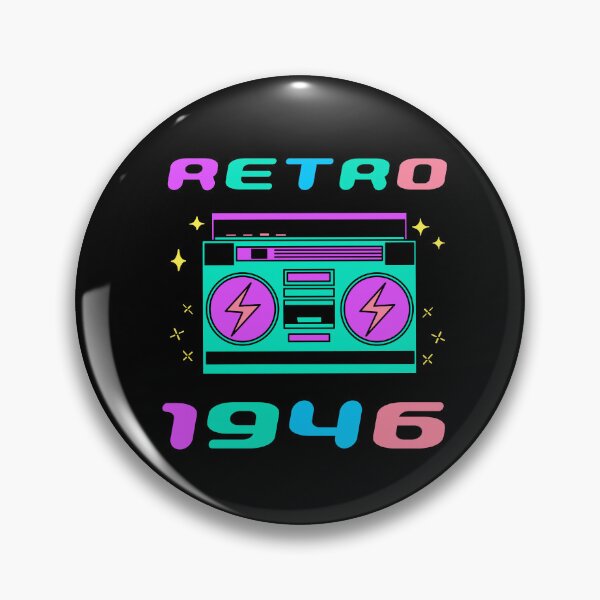 Item preview, 77 Years Old 70s Nostalgia Decorations Funny 1946 Cool 77th Birthday designed and sold by CoolCreative.