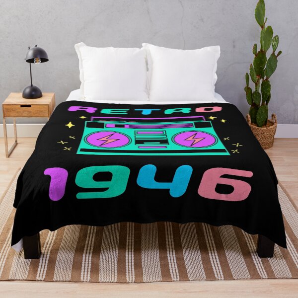 Item preview, 77 Years Old 70s Nostalgia Decorations Funny 1946 Cool 77th Birthday designed and sold by CoolCreative.