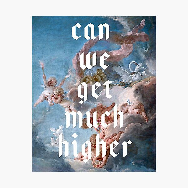 Item preview, can we get much higher // kanye  designed and sold by Barbzzm.