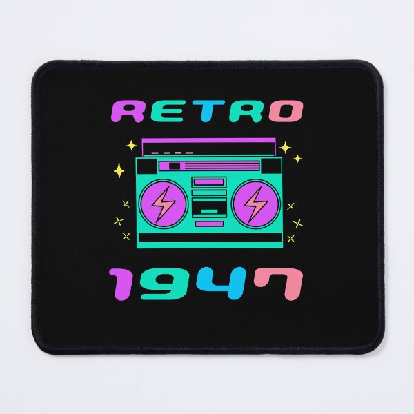 Item preview, 76 Years Old 70s Nostalgia Decorations Funny 1947 Cool 76th Birthday designed and sold by CoolCreative.