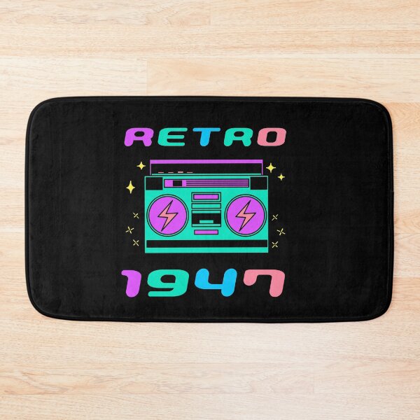 Item preview, 76 Years Old 70s Nostalgia Decorations Funny 1947 Cool 76th Birthday designed and sold by CoolCreative.