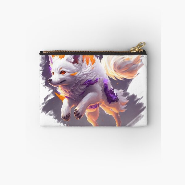 Item preview, Cool arctic white and orange wolf design designed and sold by Wolf-Bros.