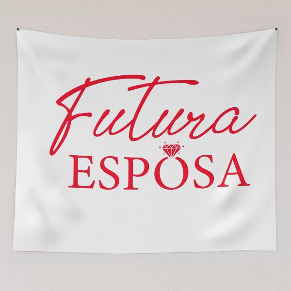 Item preview, Futura Esposa - Diseño de futura esposa para novias españolas - color de boda rojo designed and sold by ALLURE-minimal.